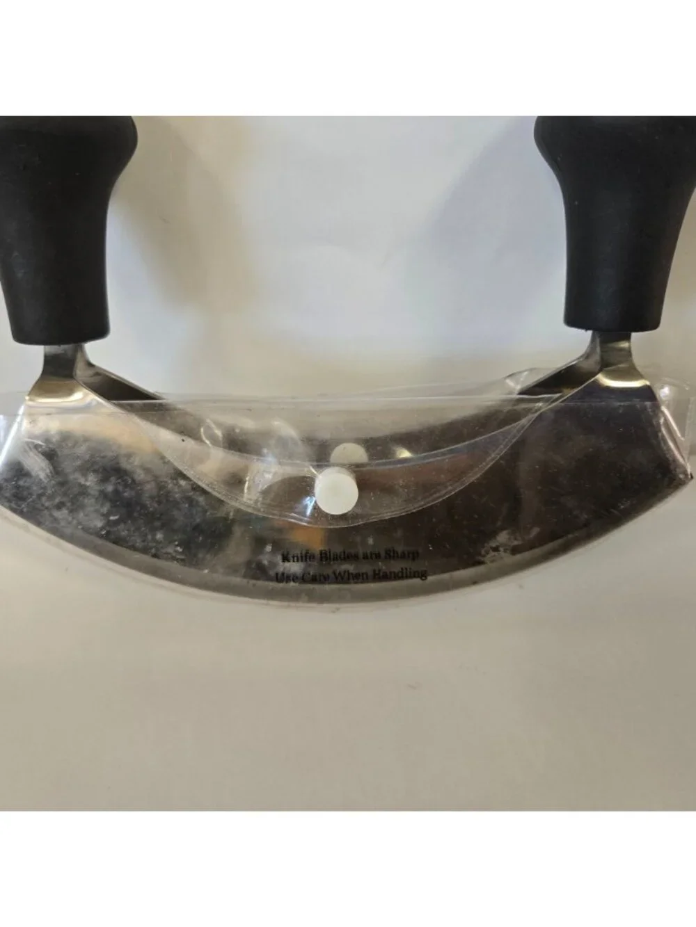Towle Silversmiths Mezzaluna Kitchen Prep Tool Fast Paced Quick Cooking